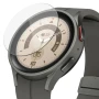 Захисне скло HD Clear для смартгодинників Samsung Galaxy Watch 5 45mm з рамкою для поклейки