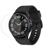 Захисне скло HD Clear для смартгодинників Samsung Galaxy Watch6 Classic 43mm з рамкою для поклейки