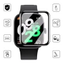 Противоударное защитное стекло SoftGlass Full Cover PMMA для Xiaomi Redmi Watch 4, Black
