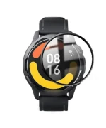 Защитное стекло SoftGlass Full Cover для смарт-часов Xiaomi Watch S1 Active, Black