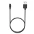 USB зарядний кабель для Haylou Solar Lite 1m, Black