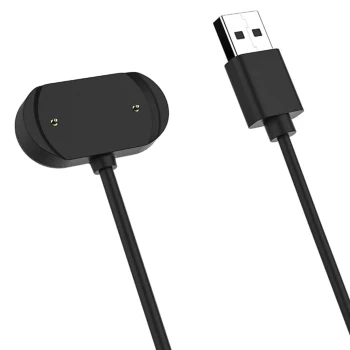 Магнитное зарядное устройство USB кабель для смартчасов Amazfit Active 1м, Black