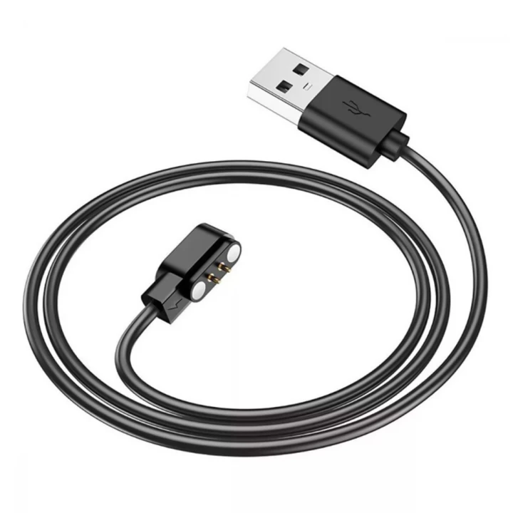 Кабель зарядки Hoco для смартгодинників Hoco Y10 Pro, Black