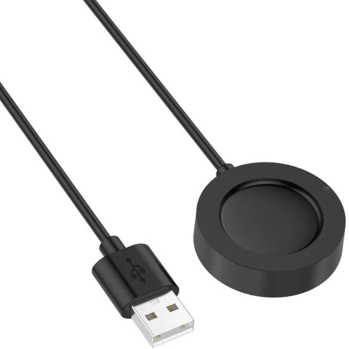 USB кабель-зарядка для часов Samsung Galaxy Watch 6 / 7 / FE, Black