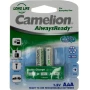 Акумуляторні батарейки Camelion Long Life Rechargeable Battery 600mAh AAA HR03 Ni-MH 2шт, White