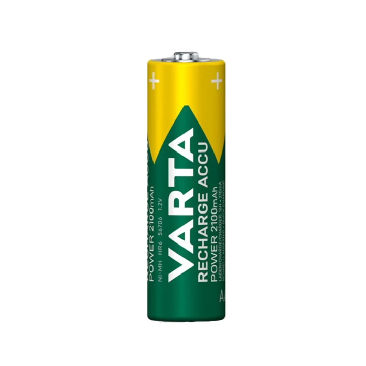 Акумуляторна батарейка Varta Recharge Accu 2100mAh AA HR6 NiMH 1.2V, Green, 1 шт