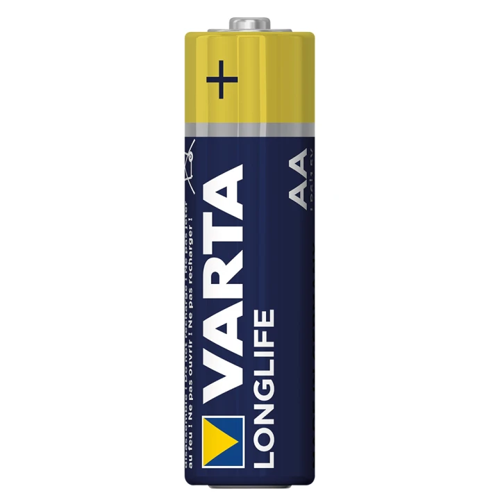 Батарейка Varta Longlife AA LR-6 Alkaline, Blue-Yellow