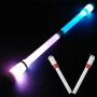 Магнітна антистрес паличка Magnetic Stick з LED підсвіткою для Pen spining (пенспінінгу) чорний