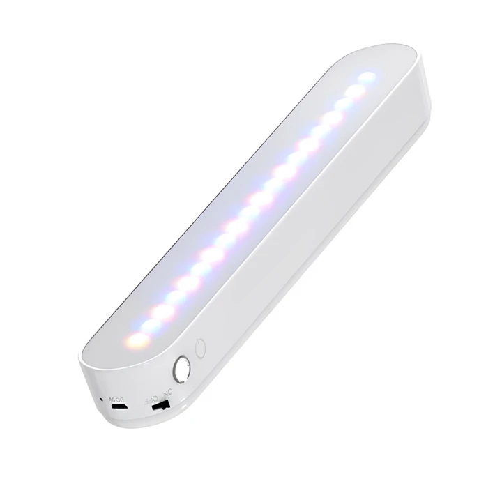 Портативная магнитная LED лампа Mibrand MILM/01W с пультом управления 1200 mAh, White