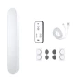 Портативная магнитная LED лампа Mibrand MILM/01W с пультом управления 1200 mAh, White