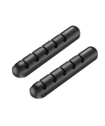 Органайзер для кабелей VENTION KBRB0-2 5 Ports 2шт, Black