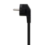 Сетевой удлинитель LDNIO SE6403 на 6 розеток, 4 USB 2м, Black