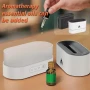 Зволожувач - ароматизатор повітря Aroma Flame з LED підсвіткою та функцією імітації вогню 250мл, White