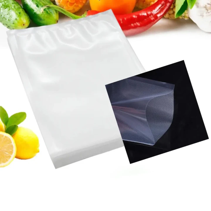 Харчові пакети для вакууматора 25*30см*190мкм (для вакуумування та зберігання продуктів) 50 шт