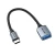 Кабель Vention CCXHB USB 3.0 Type-C Male to Type-A Female OTG Cable 0.15m, Silver
