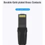 Кабель Vention IBABH Flat Cat.6 UTP Patch Cable 2m, Black