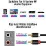 Кабель Vention VAB-R06-B200 2RCA Male to 2RCA Male Audio Cable 2m, Black