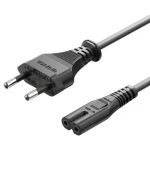 Кабель живлення Vention  ZCLBAC 2-Prong Power Cord C7 Connector to EU Plug, Black