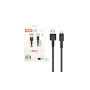Data кабель с функцией супер быстрой зарядки XO NB-Q166 USB to MicroUSB 5A 1m, Black