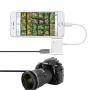 Адаптер OTG переходник картридер для iPhone / iPad NK-108L 4 in 1 Lightning / TF / SD / USB, White