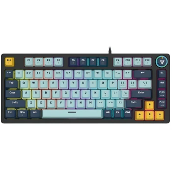 Ігрова Клавіатура Fantech ATOM81 MK875V2 MIZU Blue Switch, SkyBlue