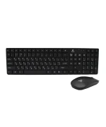 Безпровідна клавіатура та мишка Jeqang JW-8100, Black