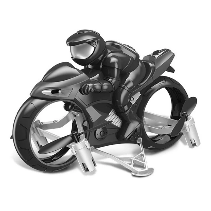 Квадрокоптер трансформер дрон мотоцикл Flying R/C Motorcycle, Red