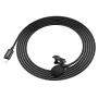 Мікрофон петличка Hoco L14 Lightning, 2m, Black