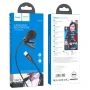 Мікрофон петличка Hoco L14 Lightning, 2m, Black