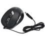 Проводная USB мышь Gembird MUS-6B-01 1600DPI, Black