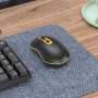 Бездротова USB - Миша Hoco GM21 DPI 1000-1600, Black-Yellow