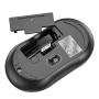 Бездротова USB - Миша Hoco GM21 DPI 1000-1600, Black-Yellow