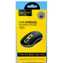 Бездротова USB - Миша Hoco GM21 DPI 1000-1600, Black-Yellow