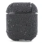 Чехол футляр Bling World Beads для наушников Apple AirPods градиент