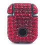 Чохол футляр Bling World Fashion для навушників Apple AirPods чорний