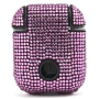 Чохол футляр Bling World Fashion для навушників Apple AirPods чорний