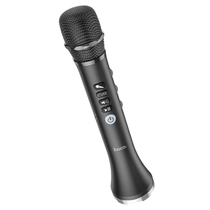 Караоке микрофон Hoco BK9 Singing (30W, 2000 mAh), Black
