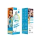 Микрофон караоке беспроводной, портативная акустика Hoco BK5 Cantando, White-Turquoise