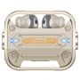 Геймерские беспроводные Bluetooth наушники - гарнитура Hoco EW55 300mAh, Gold