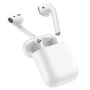 Bluetooth стерео навушники-гарнітура Hoco EW41, TWS, White