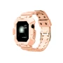 Ремешок с чехлом G-Watch для Apple Watch 45mm темно-синий