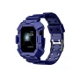 Ремешок с чехлом G-Watch для Apple Watch 45mm темно-синий