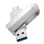 Флешка Hoco UD10 USB / Type-C 16GB USB 3.0 Steel
