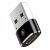 Переходник OTG Baseus CAAOTG-01 USB - Type-C, Black