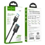 USB Подовжувач Hoco U107 USB - USB3.0 (1.2m), Black