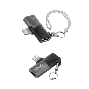 Перехідник AUDIO REMAX RL-LA09i Lightning - Lightning Power - Lightning Audio, Black