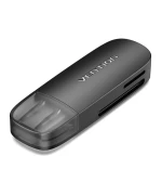 Картридер VENTION CLFB0 USB3.0 / TF / SD, Grey