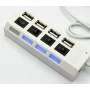 USB HUB TOTO hi-speed 4 USB 2.0 с переключателями, разветвитель