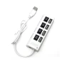 USB HUB TOTO hi-speed 4 USB 2.0 с переключателями, разветвитель
