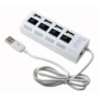 USB HUB TOTO hi-speed 4 USB 2.0 с переключателями, разветвитель